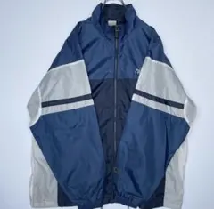 ナイキ　ナイロンジャケット・パンツ　セットアップ　刺繍ロゴ　Y2K　メッシュ裏地