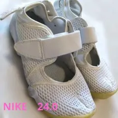 Nike エアリフト　24cm ホワイト タビシューズ メッシュ