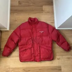 Polo Sport ダウンジャケット レッド 短丈　サイズＬ