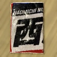 【新品未開封】東京ヤクルトスワローズコーチ　 西浦直亨　ジャガードフェイスタオル