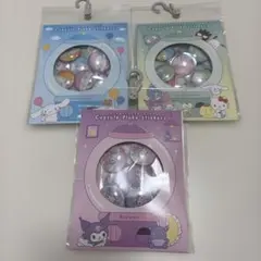 『新品』カプセルフレークステッカーズサンリオ　クロミ　シナモロール はぴだんぶい