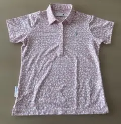 美品☆le coq sportif golf☆半袖☆M☆ゴルフ☆ピンク