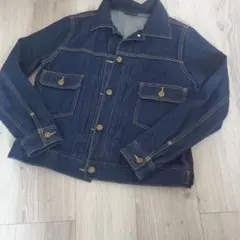 期間限定値段 !gu 美品濃紺デニムジャケット