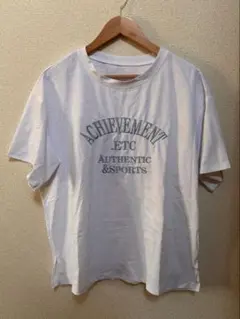 SHEIN DAZY 刺繍入り　半袖Tシャツ　オーバーサイズTシャツ　XLサイズ