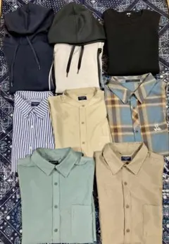 メンズ　秋冬衣類　まとめ売り　8点