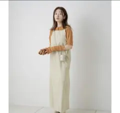 【新品未使用タグ付き】カスタネkastane ストレッチデニムフリンジジャンスカ