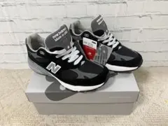 新品 ニューバランス 993ブラック MR993BK 27cm D