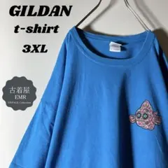 古着 ヴィンテージ Tシャツ GILDAN ギルダン バックプリント 3XL
