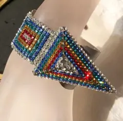 ★ヴィンテージ*90's*イタリアIdemaria*スワロトライアングル★