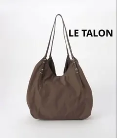 新品♥LE TALONルタロンBEAURE/ビュレ レザーコンビナイロントートのサムネイル