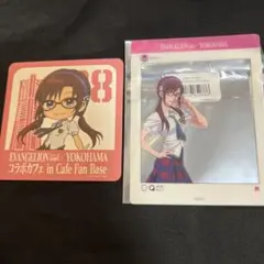 エヴァ 横浜カフェ SNS風クリアスナップ 特典 コースター マリ