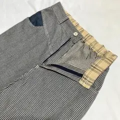 トリココムデギャルソン ヒッコリーデニムタイプペンギンラップパンツ トリココムデギャルソン ヒッコリーデニムタイプペンギンラップパンツ