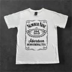 NUMBER (N)INE ナンバーナイン ジャックダニエル Tシャツ 2 白