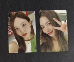 TWICE サナ　ナヨン　TWICE5 トレカセット