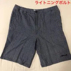 ライトニングボルト ハーフパンツ Lサイズ チェック