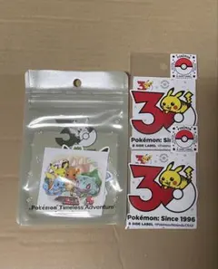 ステッカーセット Pokémon Timeless Adventure カントー