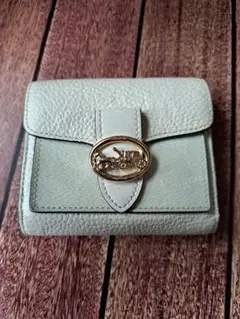 COACH 二つ折り財布 ホワイト