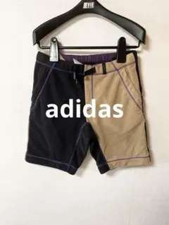 adidas メンズ マルチカラー フリース ハーフパンツ Mのサムネイル