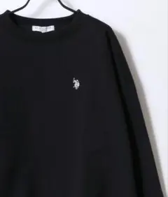 U.S. POLO ASSN./オーバーサイズ 裏起毛 ロゴ ワンポイント