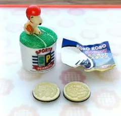 スヌーピー　ミニポットスタンプ　レトロ　当時物　ガチャ　小物入れ　フィギュアのサムネイル