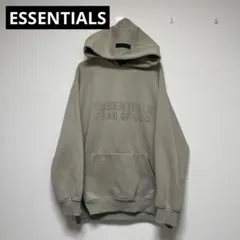 ESSENTIALS FEAR OF GODパーカー フーディカーキベージュXL