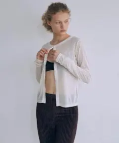 EN NEUME Sheer Cut Cardiganのサムネイル