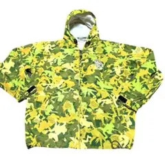 【激レア・美品】福岡ソフトバンクホークス カモフラ 総柄 ジャケット イエロー