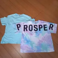 ピンクラテ　Tシャツ二枚セット140