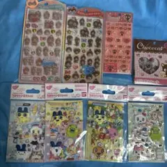 【正規品】うるちゅるPOP SEAL ・たまごっち他シール　全8枚