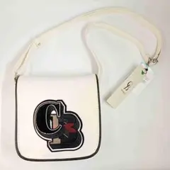 クレストブリッジ ミニショルダー 新品 サコッシュ ポシェット ユニセックス 白