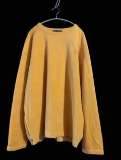 Nasngwam 　ベロア　ロングスリーブカットソー　Lサイズ　ナスグワン