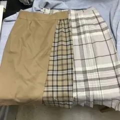 秋物スカート２枚組セット⭐︎