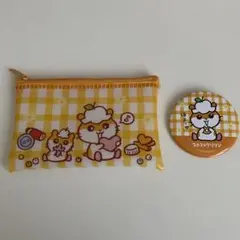 サンリオキャラクターズ フラットポーチ コロコロクリリン セリア