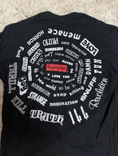 Supreme Spiral Tee Black M