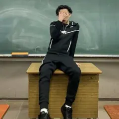 Tee shyne着用セットアップNIKEテックフリース