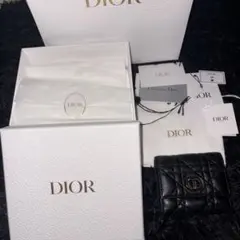 Dior Caro Hibiscus ウォレット 財布　三つ折りのサムネイル