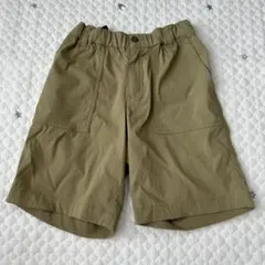 【7799】コロンビア　カーキ　ハーフパンツ S キッズ　130cm