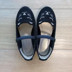 グローバルワーク バレエシューズ フォーマルシューズ ネコ　17センチ