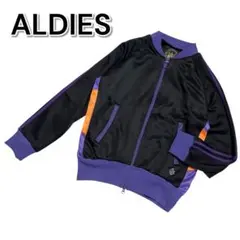 アールディーズ ジャージ ジャケット ブルゾン 好配色 刺繍 ロゴ S ラグラン