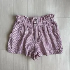 COLZA ストライプ ショートパンツ S