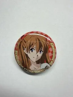 エヴァンゲリオン 式波・アスカ・ラングレー 缶バッジ