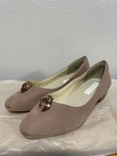 MULOVO スエード ピンクパンプス 24.5cmのサムネイル