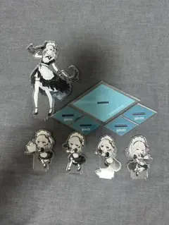 猫麦とろろ PC特典　アクスタ　クリアファイル　ステッカー 猫麦とろろ PC特典 アクスタ クリアファイル ステッカー 猫麦