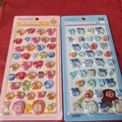 たまごっち3Dステッカーボンボン シール ●めめっち●みみっち 2枚セット