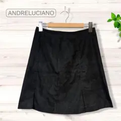 ANDRE LUCIANO アンドレ ルチアーノ フレアスカート 膝丈ブラックのサムネイル