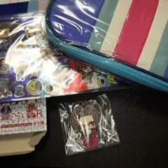 【未使用品】逆転裁判 ナルホドスタイルポーチ ステッカー こえだらいず 御剣怜侍