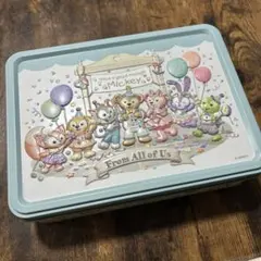 ディズニー お菓子 空き缶【ダッフィー シェリーメイ】
