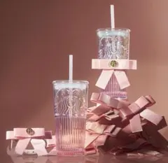 スターバックス ピンク タンブラー　中国　韓国　限定