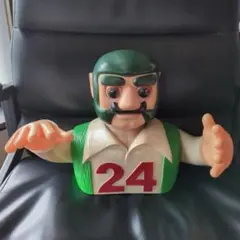 【激レア】ソフビ人形 ジャンボマックス　フジカラー 大型☆ブルマァク☆ジャンボマックス☆マタギベスト付☆昭和