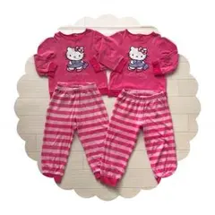 H&M ハローキティ パジャマ 2着セット
